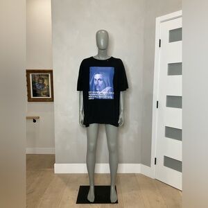 OFF-WHITE Bernini Oversize Cotton Printing Short Sleeve